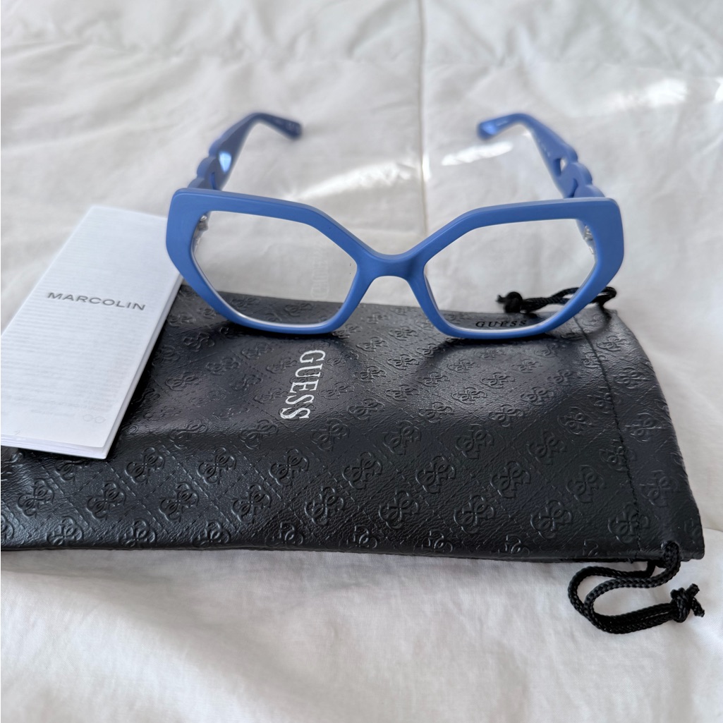 Guess Women's Blue Frame Glasses